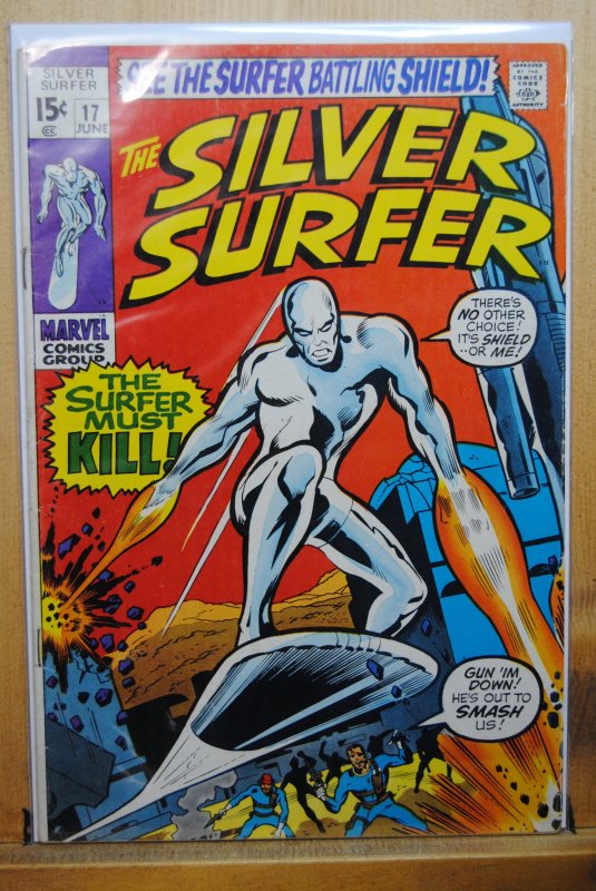 The Silver Surfer #17 (1970) Nice Copy !!