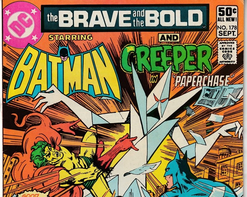 Brave and the Bold # 178  The Creeper !