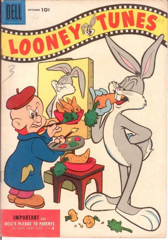 LOONEY TUNES 167 VG Sept. 1955 BUGS BUNNY COMICS BOOK