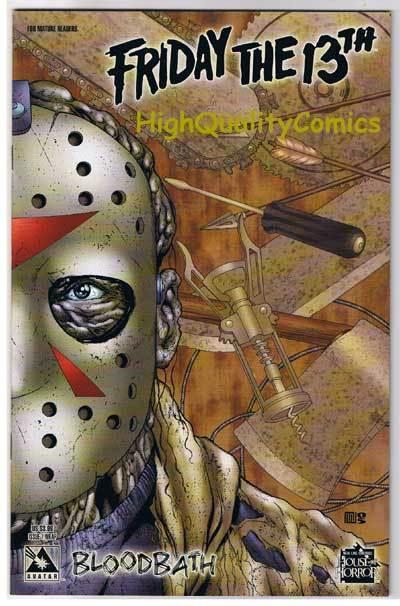 FRIDAY the 13th : BLOODBATH #1, Wrap, Avatar, 2005, NM, more Horror in store