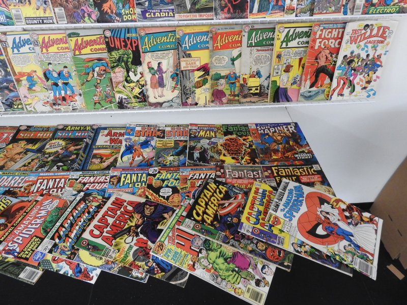 Huge Lot 160+ Low Grade Comics W/ Hulk, Daredevil, Spider-Man, +More! See desc