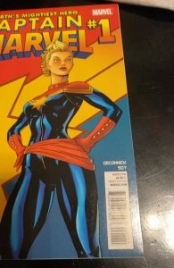 Captain Marvel: #1 (2012) Ed maguiness variant 2nd app of carol danvers