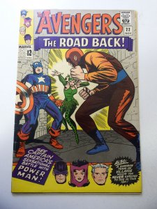 The Avengers #22 (1965) FN- Condition manufactured w/ one staple
