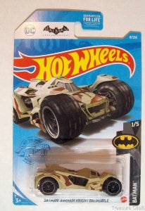 Hot Wheels - DC Comic - Batman - Arkham Knight Batmobile - 8/250 - 1/5 - Cammo 