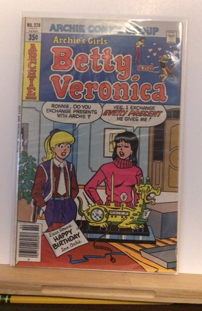 Archie's Girls Betty and Veronica #278 (1979)