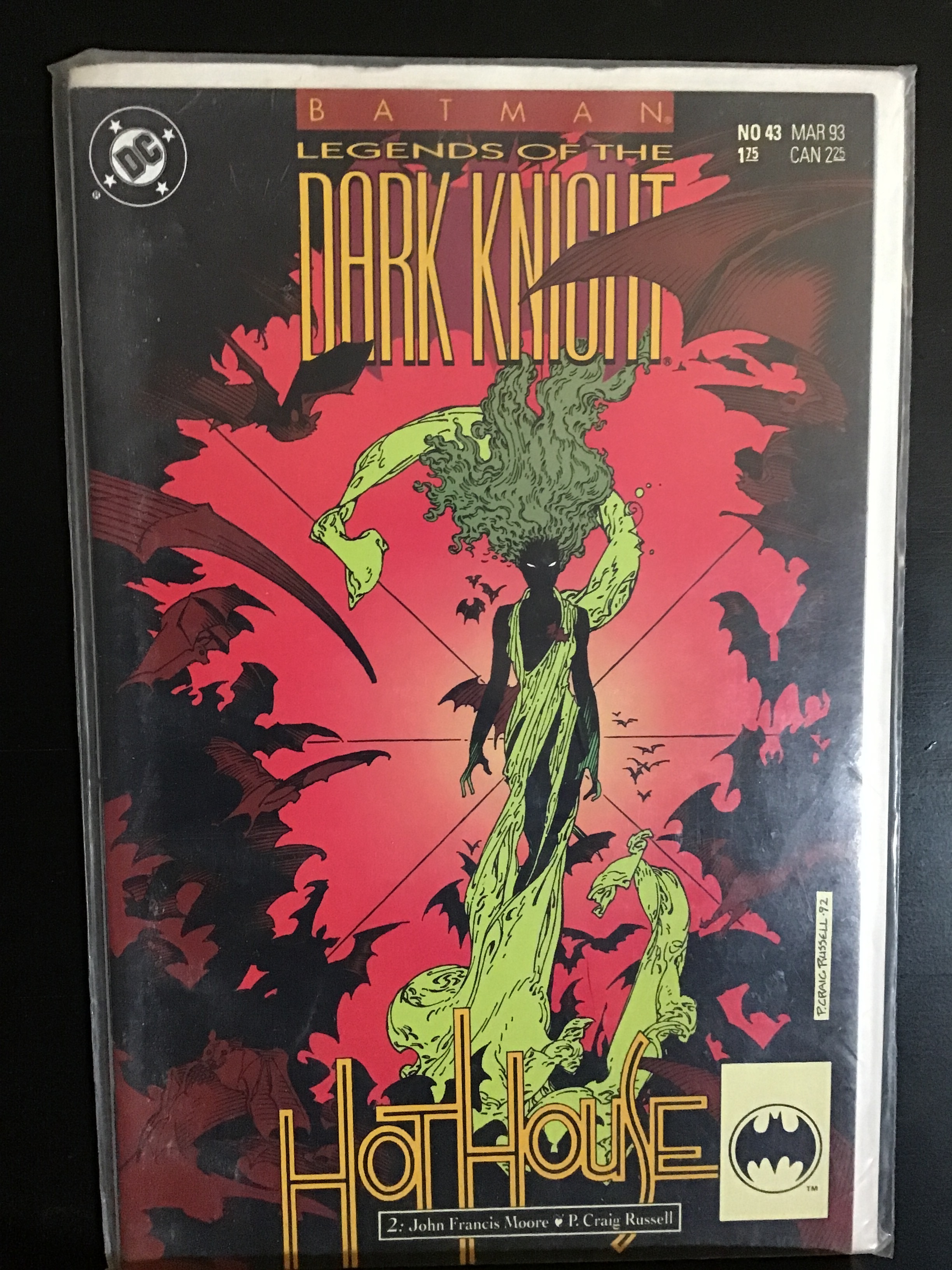 Batman Legends Of The Dark Knight 43 Direct Edition 1993 Comic Books Modern Age Dc 0342