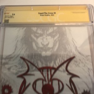 Faust/The Crow (2023) # 0 ( CGC 9.6 SS ) Signed & Sketch Tim Vigil * Census = 3