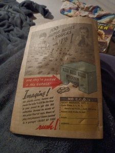 1954 Wild Frontier #3 CHARLTON COMICS BOOK-Western Davy Crockett golden age book