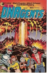 THE NEW DNAGENTS #5, VF/NM, Eclipse Comics 1985 1986  more Indies in store