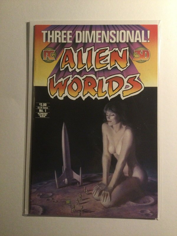 Alien Worlds 1 Near Mint-Nm- 9.2 Pacific Comics 