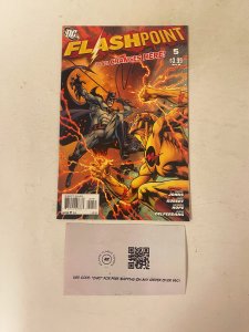 Flashpoint #5 NM DC Comic Book Flash Batman Barry Allen Mirror Master 18 MS33