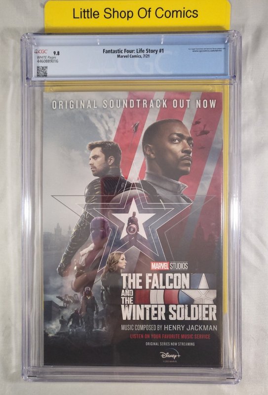 Fantastic Four Life Story #1 CGC 9.8 2021 Marvel Comics