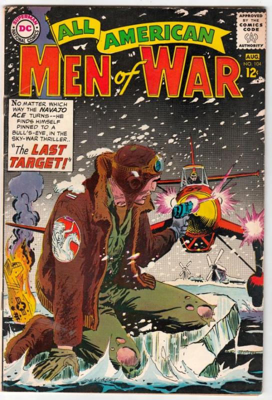 All-American Men of War #104 (Aug-64) VF High-Grade Johnny Cloud