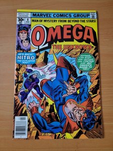 Omega The Unknown #8 ~ VERY FINE - NEAR MINT NM ~ 1977 Marvel Comics 