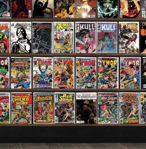 Huge Lot 150+ Comics with Thor, The Sword, Howard The Duck & More!