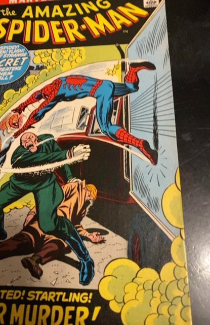 The Amazing Spider-Man #108 (1972)marked for murder