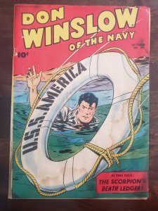 Don Winslow of the Navy 39 (1946) lower grade copy