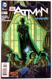 Batman #35 (9.4, 2014) Monster Cover 