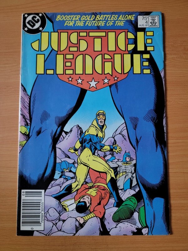 Justice League #4 ~ DOLLAR BIN ~ 1987 DC Comics 