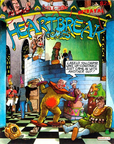 Heartbreak Comics #1 VG ; David Boswell | low grade comic David Boswell
