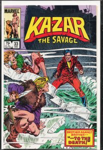 Ka-Zar the Savage #33 (1984) Ka-Zar