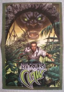 REALM OF THE CLAW Promo poster, 11x16, Unused, more in our store