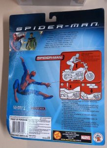 Spider-Man Bump & Go Cycle, Spider-Man, Toy Biz, 2002