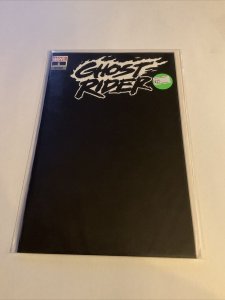 Ghost Rider 1 Blank Variant Near Mint Nm Marvel