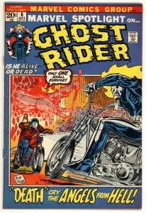 Marvel Spotlight #6 (1972) 2nd appearance Johnny Blaze, Ghost Rider!