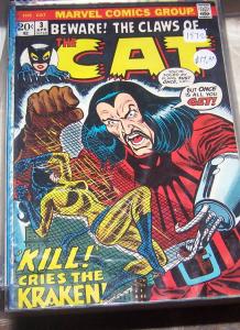 claws of the cat  #3 1972 marvel patsy walker hellcat