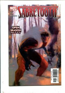 Sabretooth LOT #1-4 - Open Season. Complete Set. (9.0) 2004