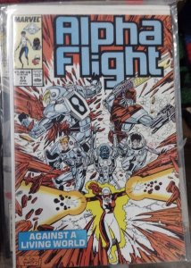 alpha flight # 57 1988 marvel  DISNEY   JIM LEE  canadian heroes