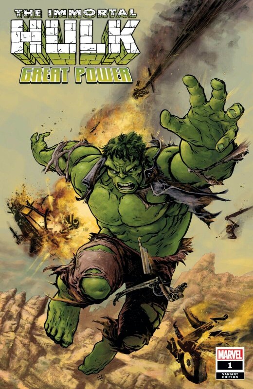 IMMORTAL HULK GREAT POWER #1 FIUMARA VARIANT 