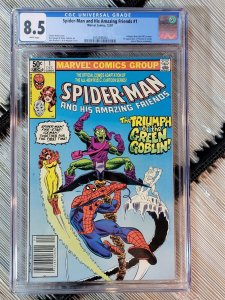 CGC 8.5 Spider-man and his Amazing Friends #1 Comic Book 1981 1st Firestar