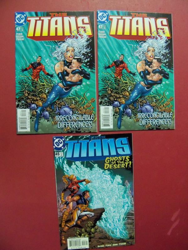 LOT/COLLECTION OF 23 NEAR MINT THE TITANS BOOKS LIQUIDATION SALE