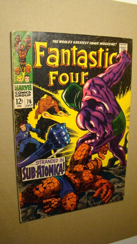 FANTASTIC FOUR 76 *NICE* VS GALACTUS PSYCHO-MAN SILVER SURFER SUB-ATOMICA