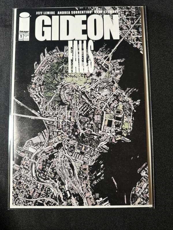 GIDEON FALLS #1 1ST PRINTING COVER A IMAGE COMICS JEFF LEMIRE OPTIONED ??