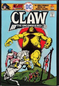 Claw the Unconquered #4 (1975) Claw the Unconquered