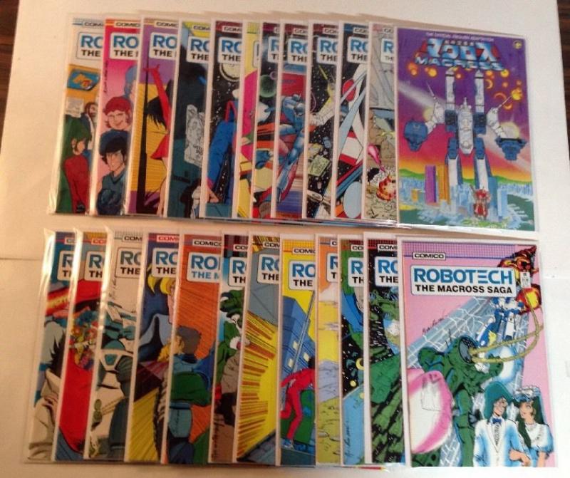 Robotech The Macross Saga 1-36 VF/NM Most NM Missing #4 7 9-15 17-19