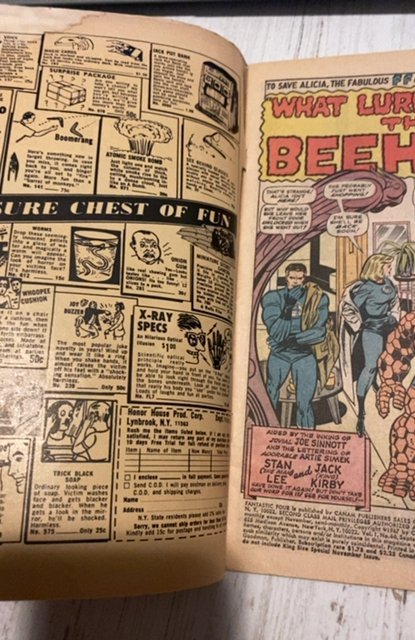 Fantastic Four #66 (1967)first him- warlock app