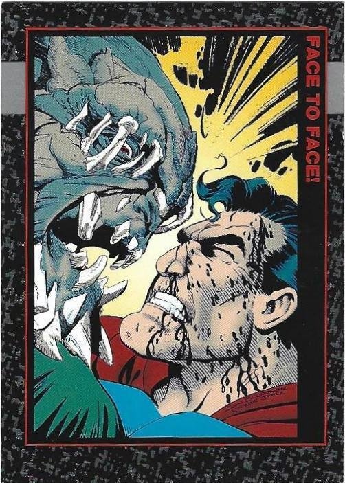 1992 Doomsday: Death of the Superman #70 Face to Face