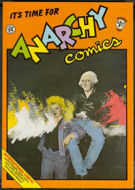 ANARCHY COMICS #2, FN, Underground, Last Gasp, 1979, Kinney