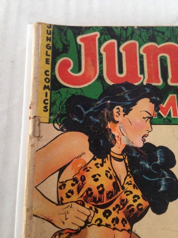 Jungle Comics 135 Golden Age Fiction House GD