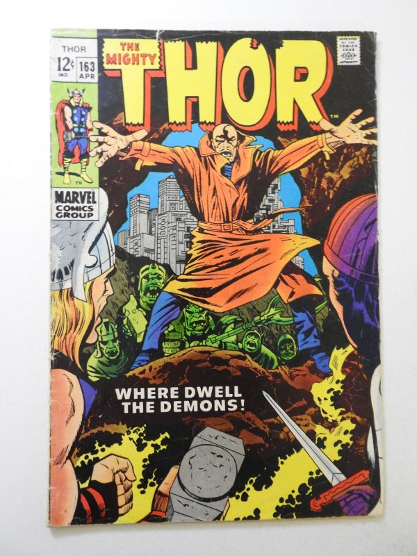 Thor #163 (1969) VG Condition