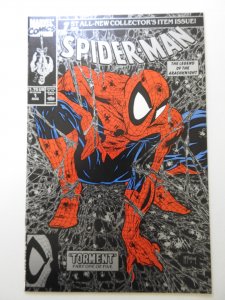 Spider-Man #1 (1990) Silver Edition NM Condition!! Beautiful!