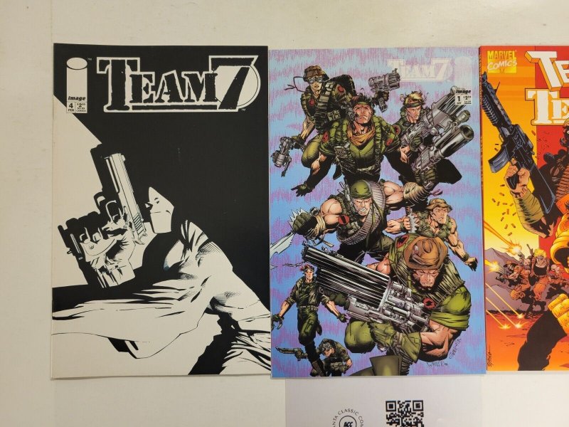 3 Team 7 Image Marvel Comic Books #1 1 4 89 TJ32