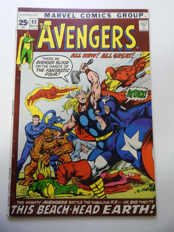 The Avengers #93 (1971) FN/VF Condition