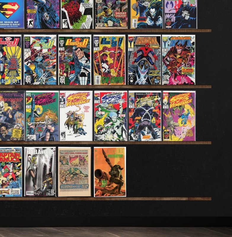 Huge Lot 150+ Comics with Captain America, Action Comics, Daredevil & More!