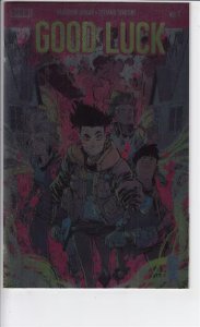 GOOD LUCK (2021 BOOM!) #1 VARIANT CVR B CORONA FOIL