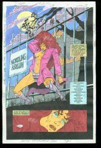 New Titans #105 Original D.C. Color Guides complete 24 page story